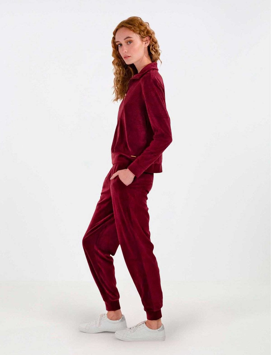 BCBG MAX AZRIA Velour Pajama Set Pajamas