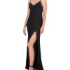 BCBG MAX AZRIA Wide Satin Dress With Fitness Night