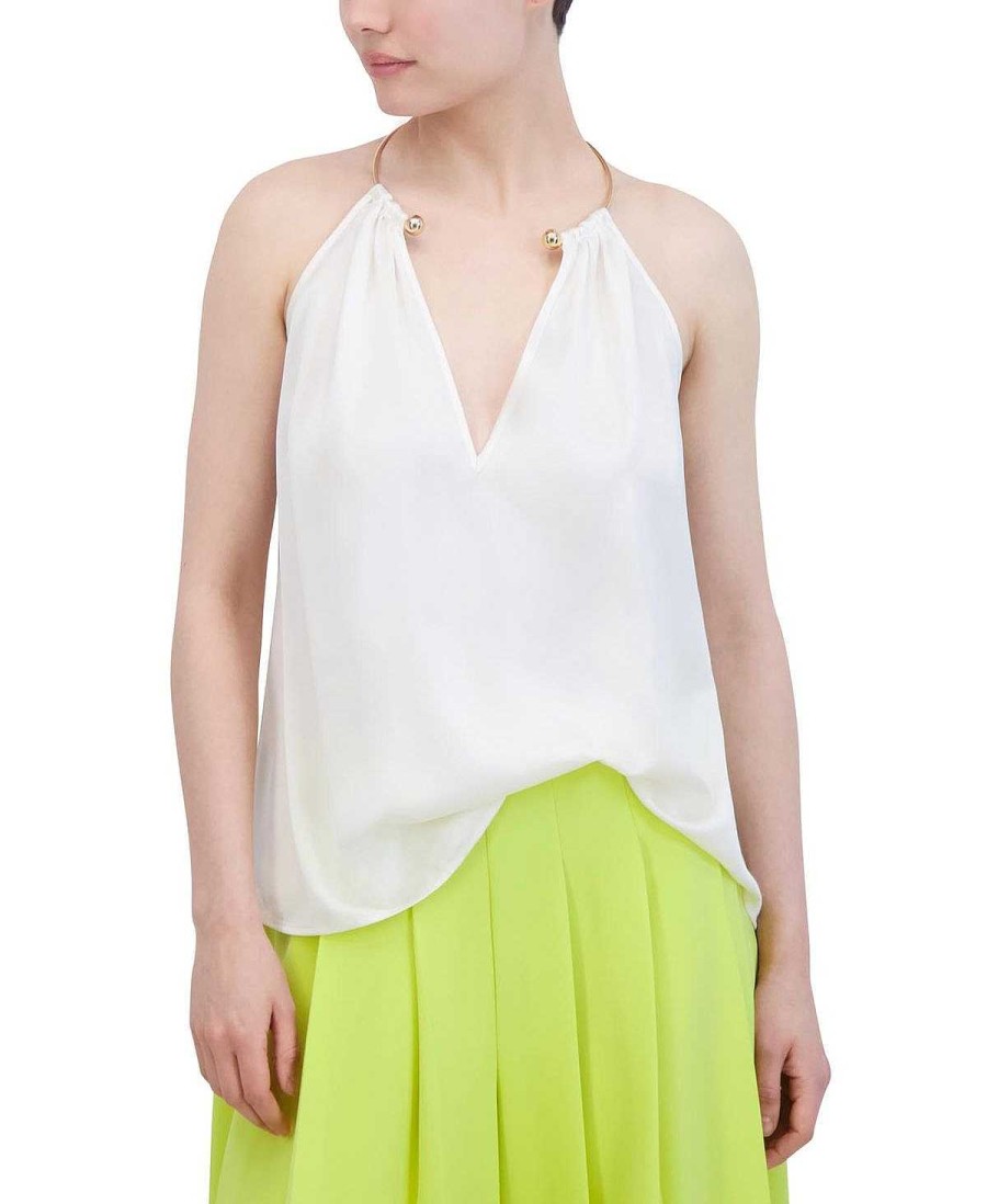 BCBG MAX AZRIA Halter Blouse Tops