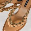 BCBG MAX AZRIA Cadena Mistia Trenzada Tacon Sandal Shoes