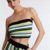 BCBG MAX AZRIA Crop Top Tops