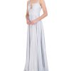 BCBG MAX AZRIA Metallic Pleased Wide Evening Dress Night