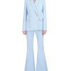 BCBG MAX AZRIA Solid Smocking Blazer Outerwear