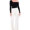 BCBG MAX AZRIA Wide Sleeve Asymmetric Blouse Tops