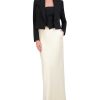 BCBG MAX AZRIA Crop Blazer With Solapa Outerwear