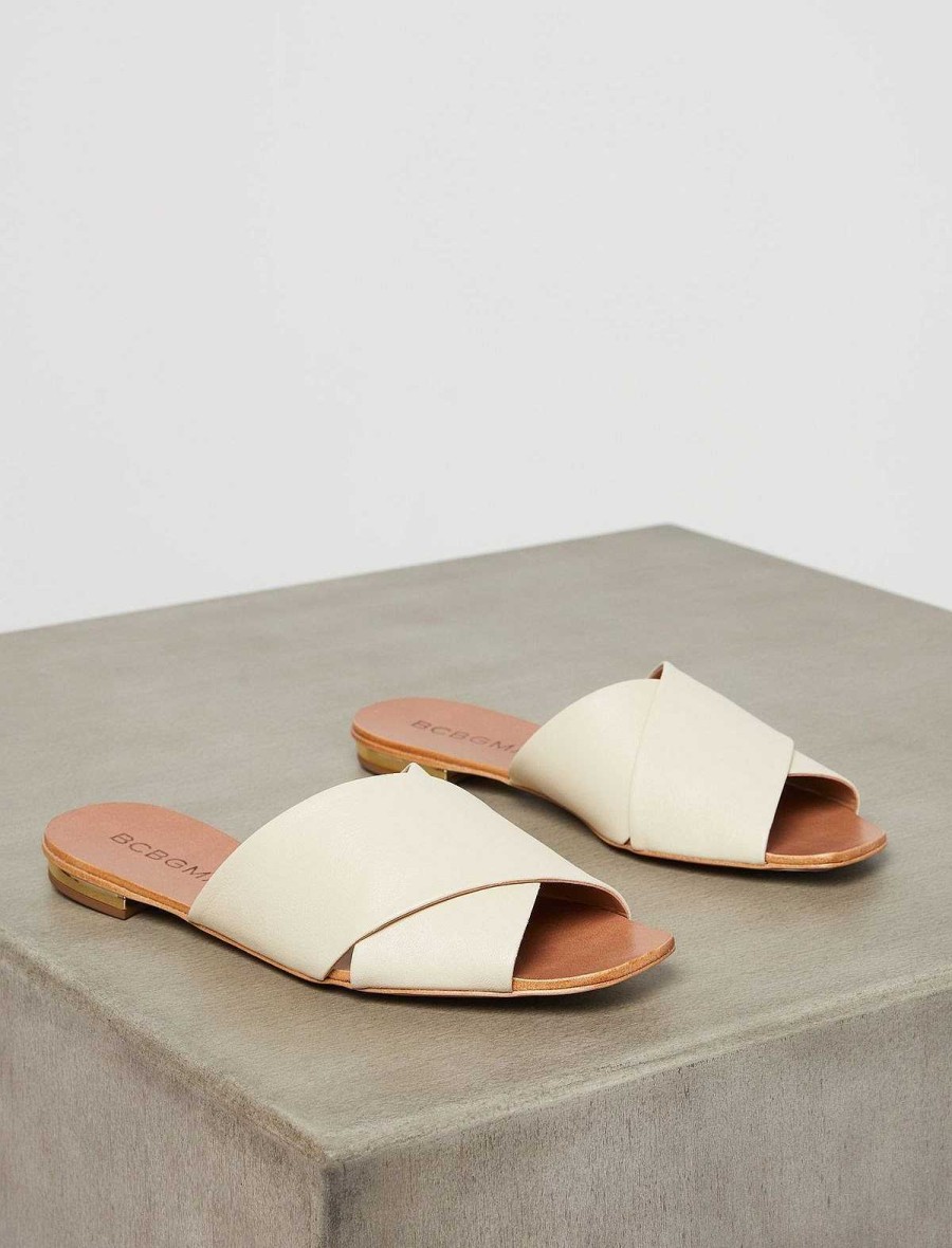 BCBG MAX AZRIA Leather Sandals Shoes