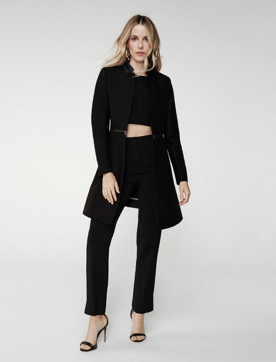 BCBG MAX AZRIA Wide Blazer With Cremallera Arelia Outerwear