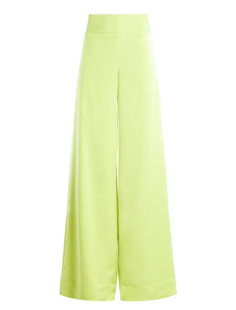 BCBG MAX AZRIA Pantalon Pierna Ancha At The Waist Pantalones