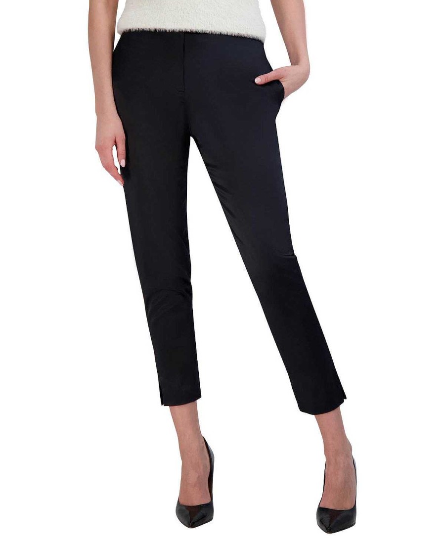 BCBG MAX AZRIA Slim Fit Satin Pants Pantalones