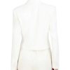 BCBG MAX AZRIA Crop Blazer With Solapa Outerwear