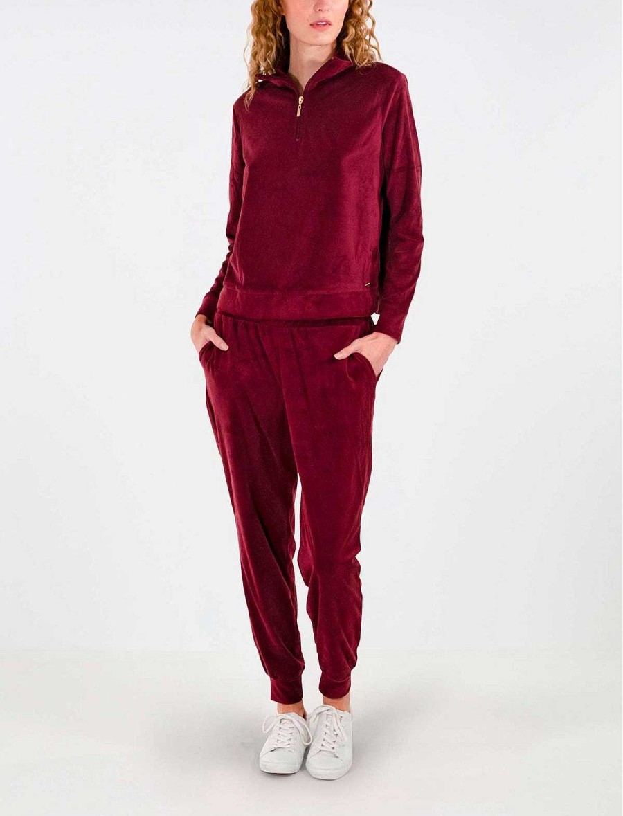 BCBG MAX AZRIA Velour Pajama Set Pajamas