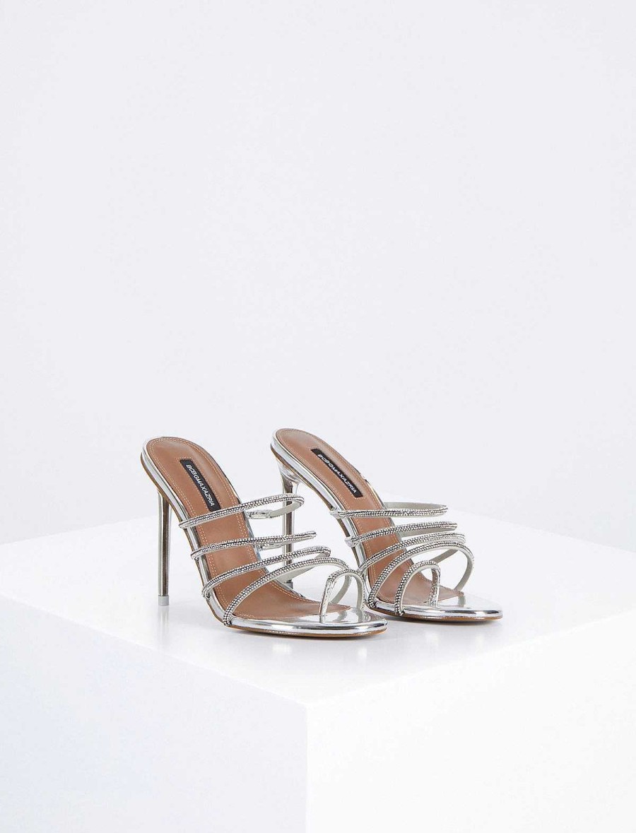 BCBG MAX AZRIA Open Toe Shoes With Straps Shoes