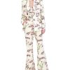 BCBG MAX AZRIA Blazer With Floral Solapa Outerwear