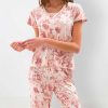 BCBG MAX AZRIA Floral Print Large Pajama Set Pajamas