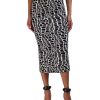 BCBG MAX AZRIA Cocodrilo Stitch Midi Falsa Skirts