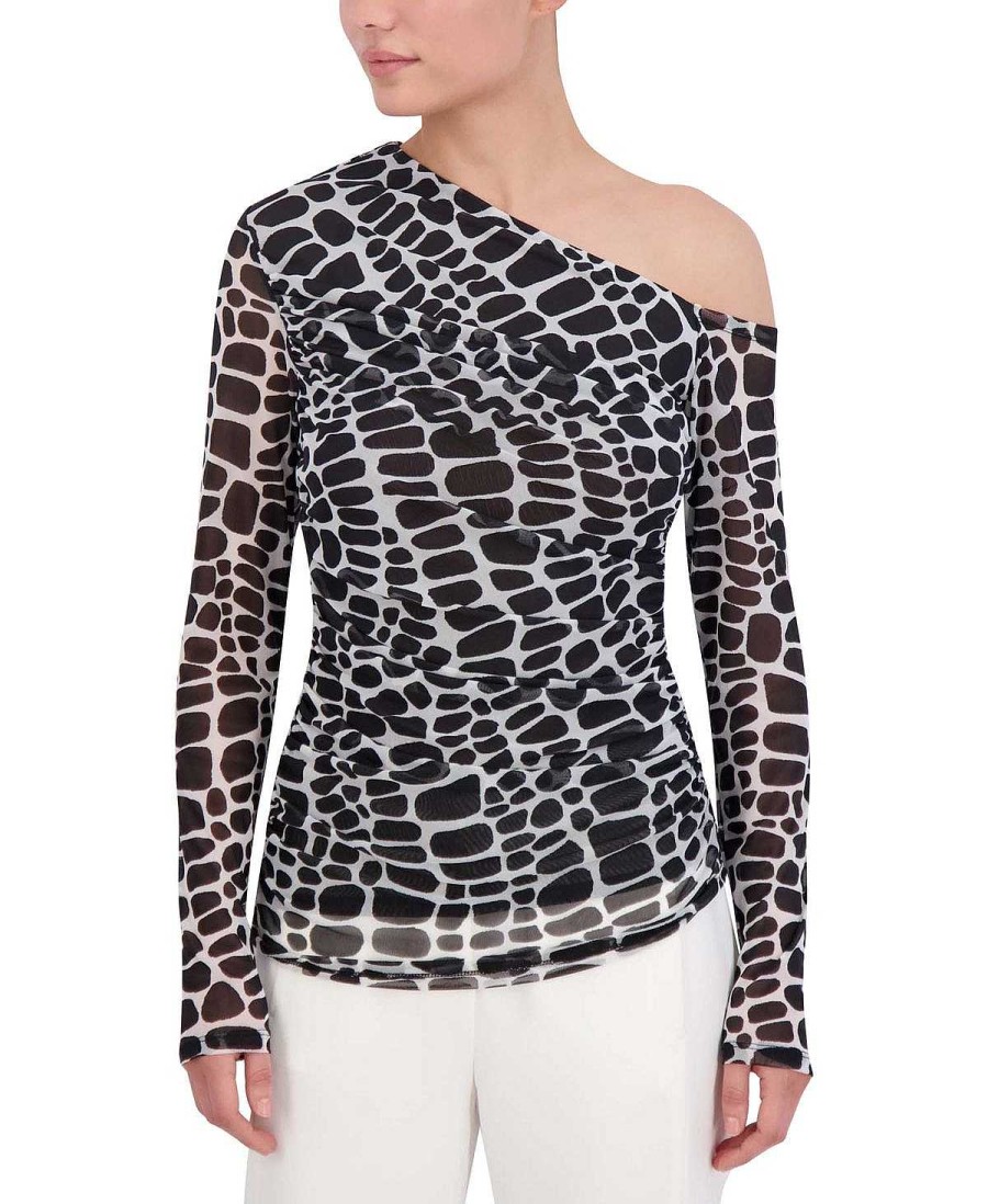 BCBG MAX AZRIA Wide Sleeve Blouse Tops