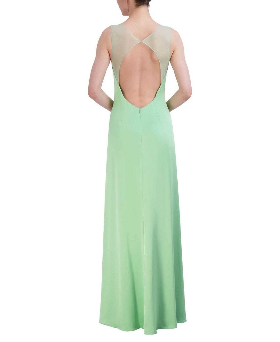 BCBG MAX AZRIA Large Descubiert Backdress With Transparency Night