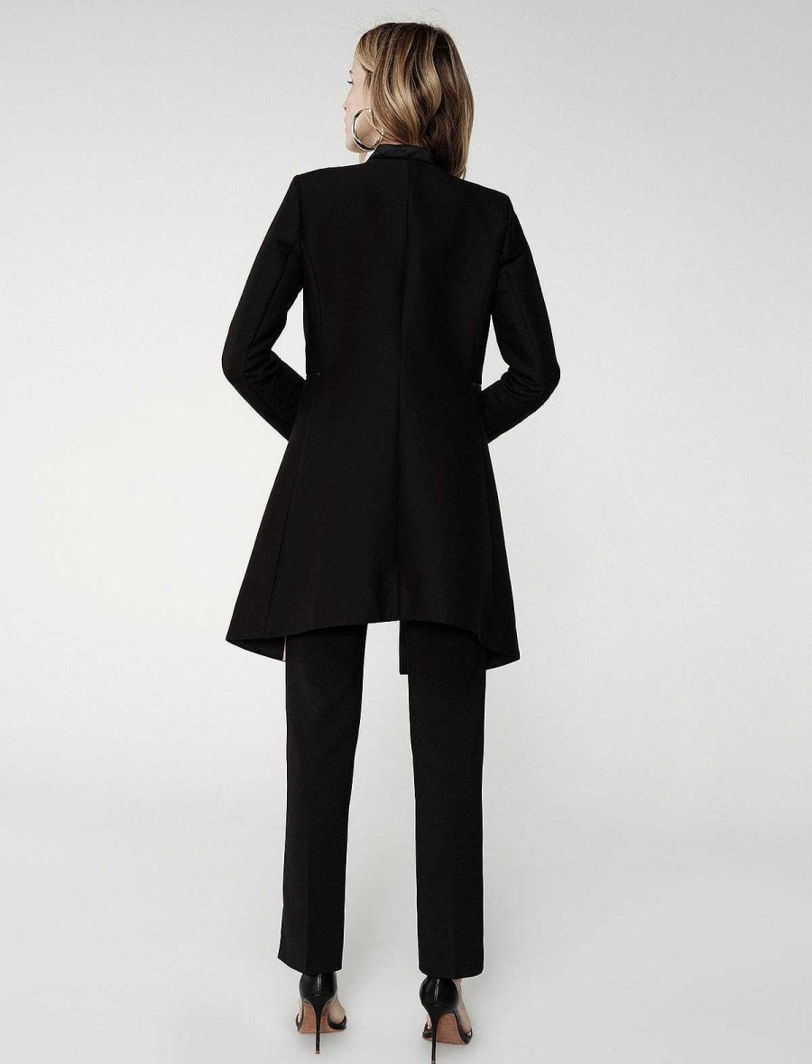 BCBG MAX AZRIA Wide Blazer With Cremallera Arelia Outerwear